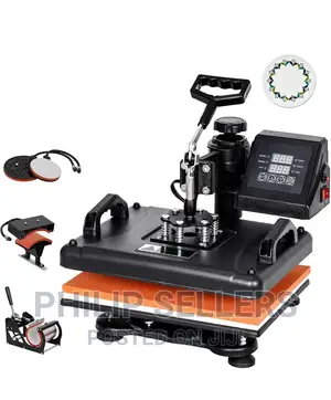 Fully-Assembled Machine With Platen Press