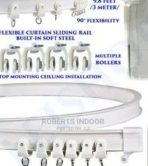Bendable Curtain Rail