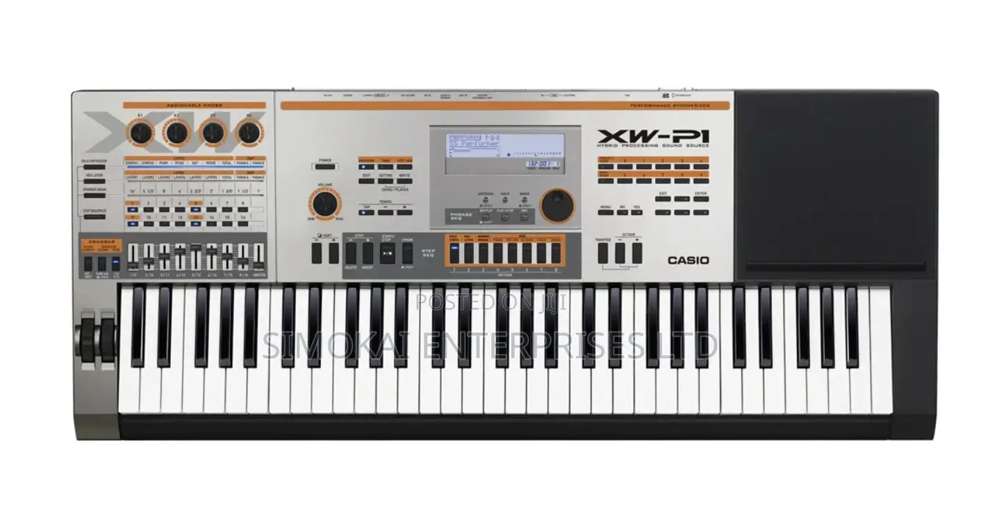 Gig-Friendly Casio XW-P1 Performance Synthesizer