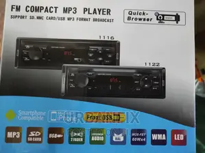 Car Radio Stereo With Bluetooth, FM, USB and Aux