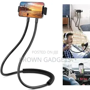 Necklace Bracket Bed 360 Degree Phones Clamp