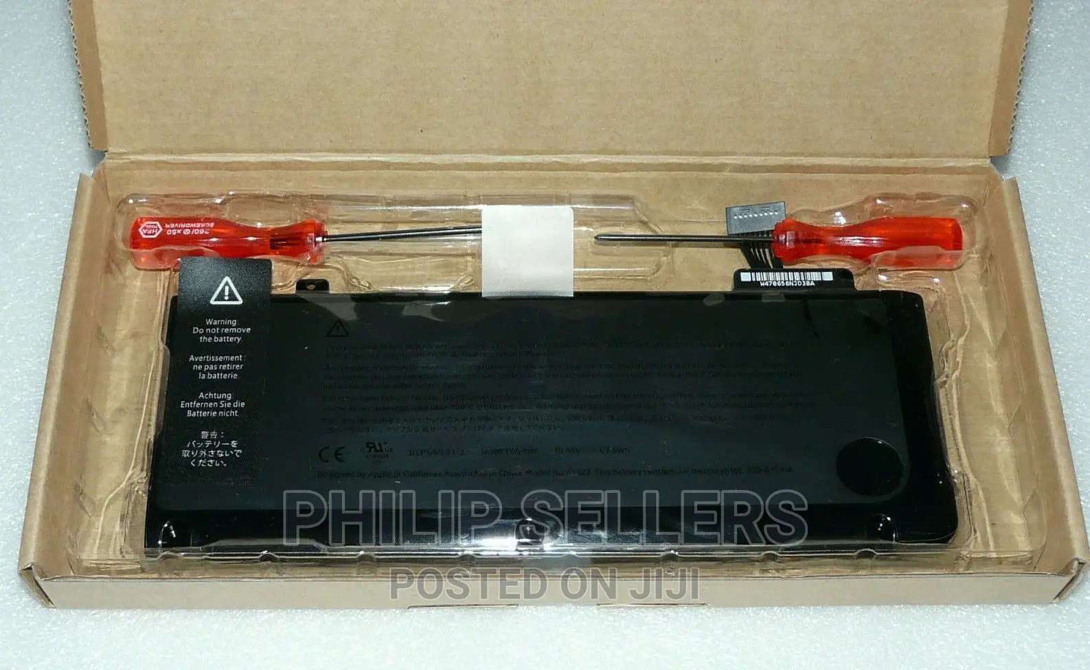 Apple Macbook Pro 13" A1278 2009-2012 Battery A1322