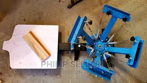 4 Color 1 Station Silk Screen Heat Press Machines 21.7 X 17.