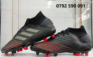 Black Predator Football Boots