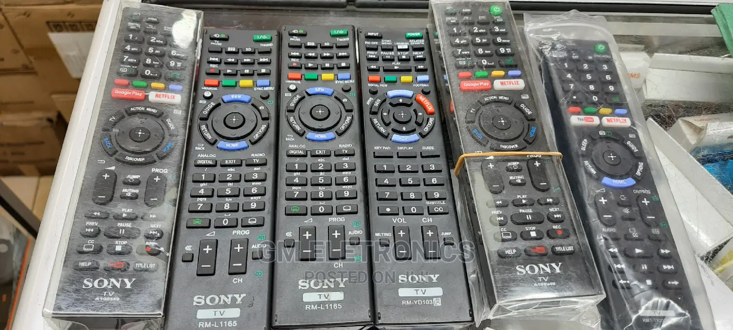 Replacement Remotes for Sony Tvs.