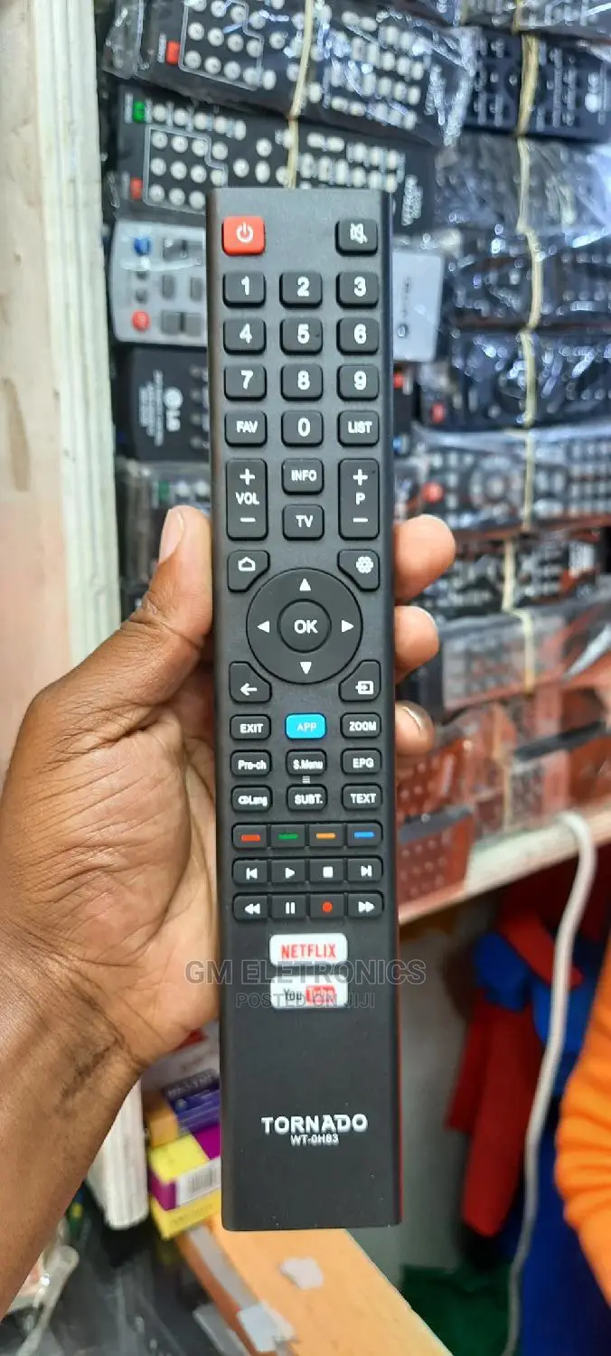 Tornado Netflix/Youtube Replacement Remote Control.