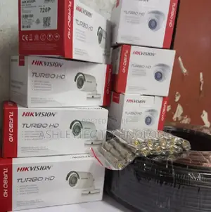 Brand New 2 CCTV With IR Camera Hik Vision Night Vision