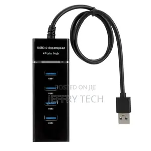 USB 3.0 Hub 4 Port Super Speed 5gbps USB Cable Adapter Split