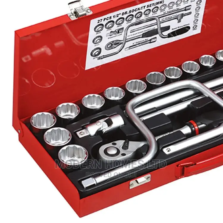 Chrome Vanadium Heavy Duty 24 PCS Socket Spanner Tool Set