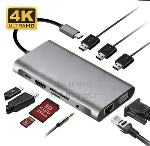 High Quality USB HUB Type-C Adapter Docking Station 10 in 1