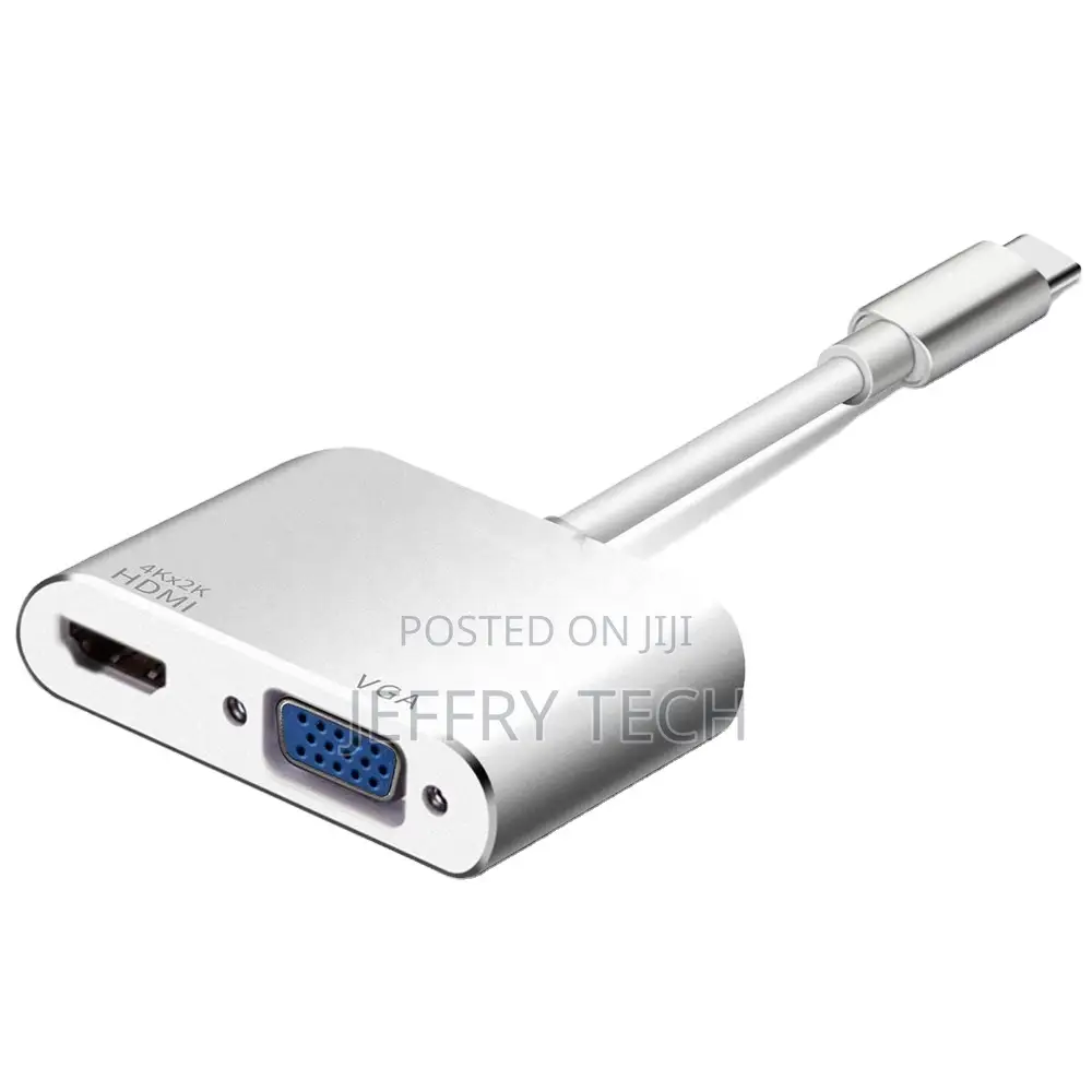 Converter USB 3.1 Type-C USB C Type C to 4K HDMI VGA Convert