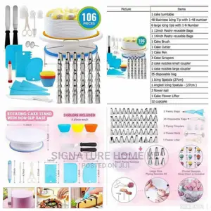 106pcs Cake Decorating Set