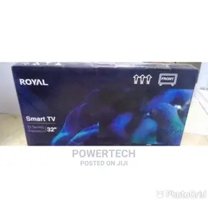 Brand New Royal Smart Android Frameless 32 Inches Tv.
