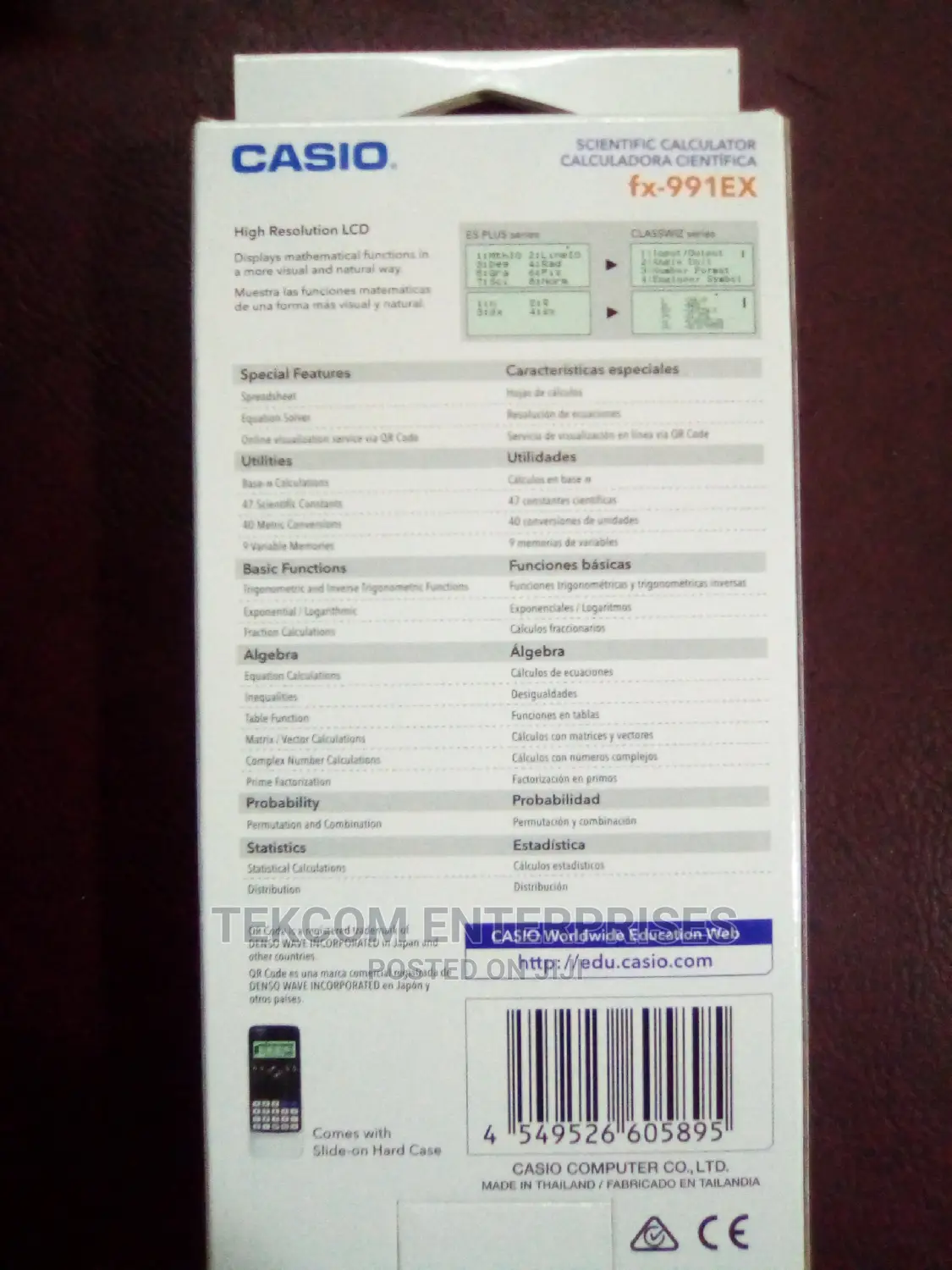 Casio FX-991EX Calculator