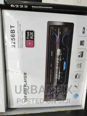 Generic Car Radio Stereo With Bluetooth and Removable Face