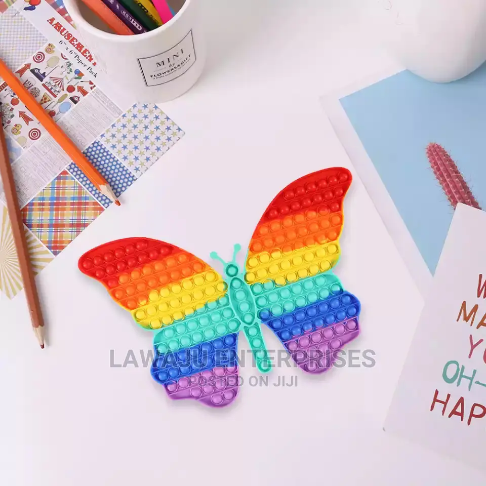 Push Pop Bubble Fidget Toy- Butterfly