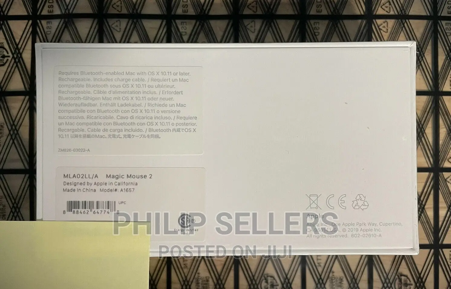 Apple Magic Mouse 2 (MLA02LL/A) Wireless Mouse Brand New Fac