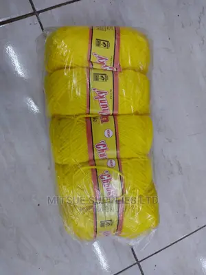 5 Yellow Chunky Knitting Yarn