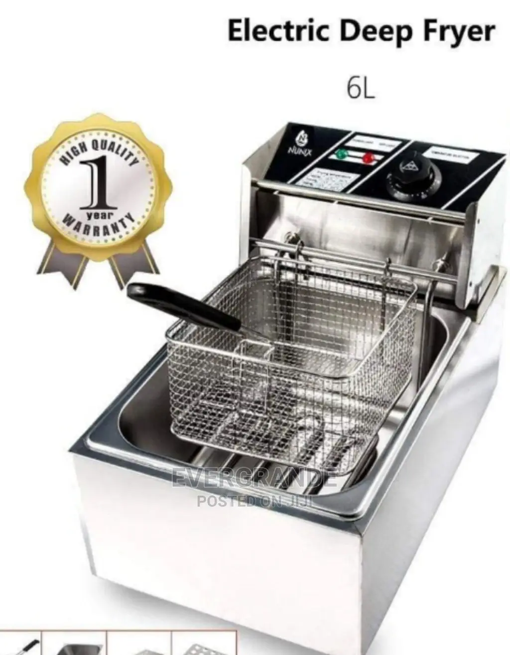 6l Deep Frying Electric