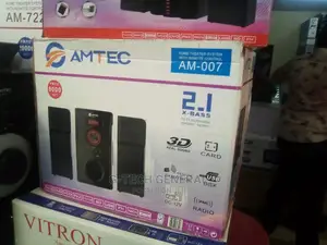 Amtec Am-007 2.1 X-Bass Multimedia Speaker System