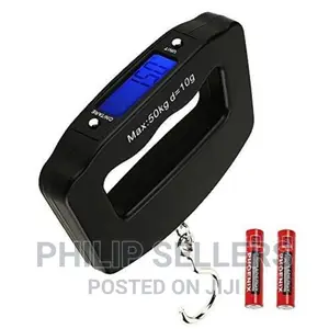 Plastic Mini Digital Portable Electronic Luggage Scale Hook