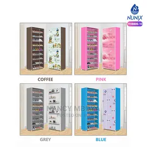 Shoe Rack 7 Tire 30 Pairs