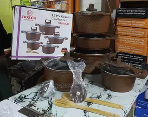 12 Pcs Bosch Germany Marble Cookware