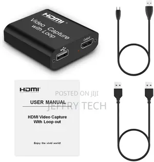 Video Capture Card 4K HDMI Video Capture Device With Loop Ou