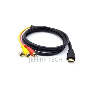 Generic Laptop Flower Power Cable, 3 Pin Plug - 1.5 Meters