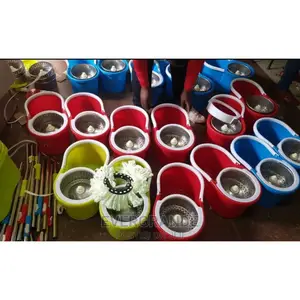New Metalic Spin Mop
