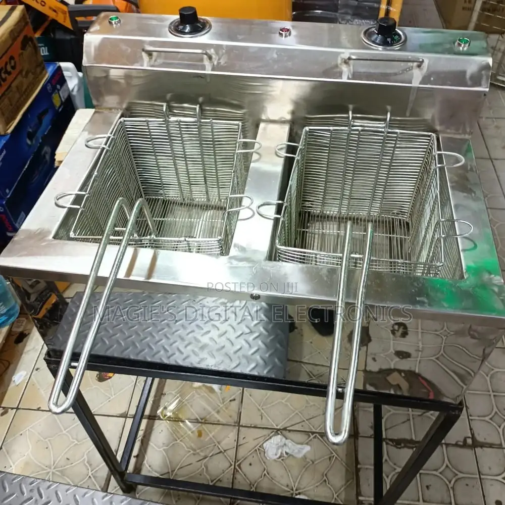 Valuable Double Juakali Deep Fryer