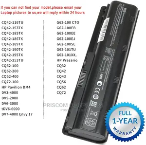 Battery Mu06 for HP Compaq Presario Cq42 Cq57 Cq72 Cq56 Dm4