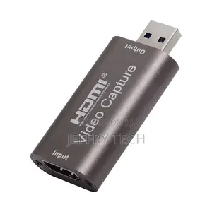 Coffee Color Metal Housing Capture HD Video and Audio Signal