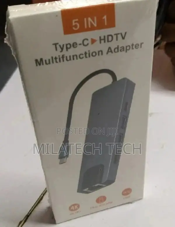 USB Type C to Ethernet With 3 USB Hub