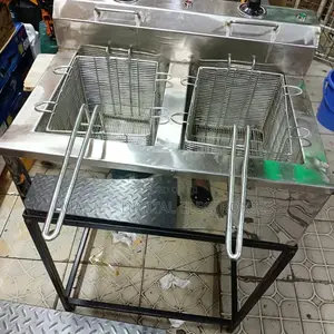 Qualified Double Juakali Deep Fryer