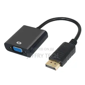 Displayport to VGA Cable Adapter, Male DP Display Port to Fe