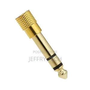 Audio Jack Adapter 6.35mm Male 3.5mm Female Stereo Convertor