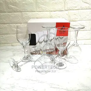 Set of 6 Wine Glasses 