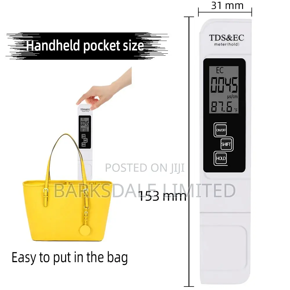 TDS Digital Water Tester EC Temperature Meter