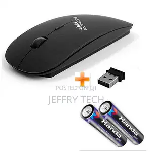 Annov Slim 2.4 Ghz Optical Wireless Mouse+Batteries