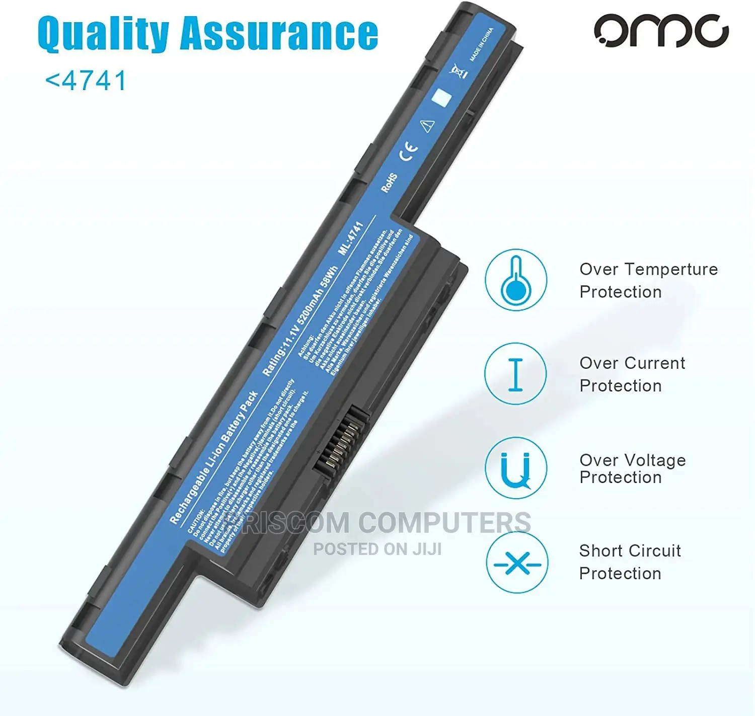 Acer Aspire 4741/4740 Battery