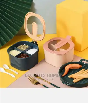 *4 Partition Spice Organizer Jar