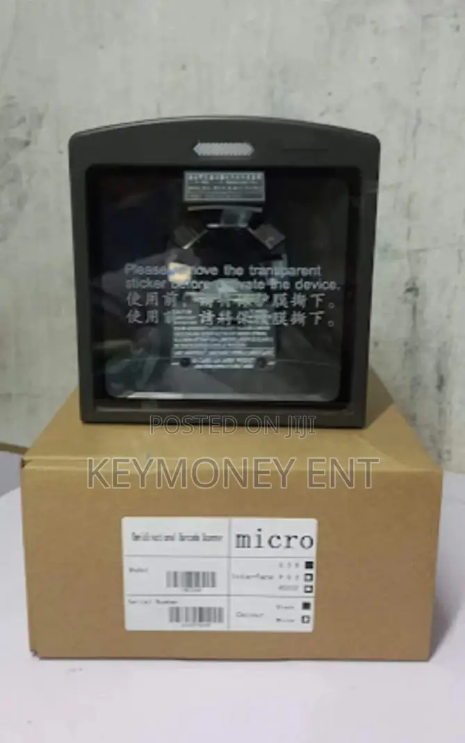 Tablemount Square Bar Code Scanner 1D 2D