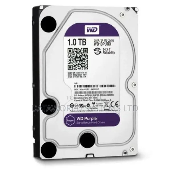 WD Purple 1TB Surveillance Hard Disk Drive