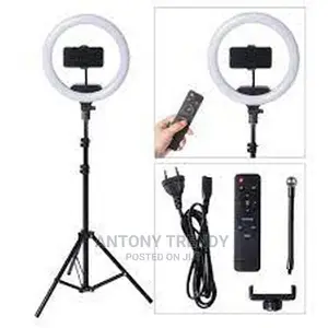 10 Inches Ring Light With Tripod and Phone Holder Get One