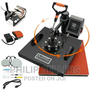 5IN1 Combo T-Shirt Heat Press Transfer Machine Sublimation