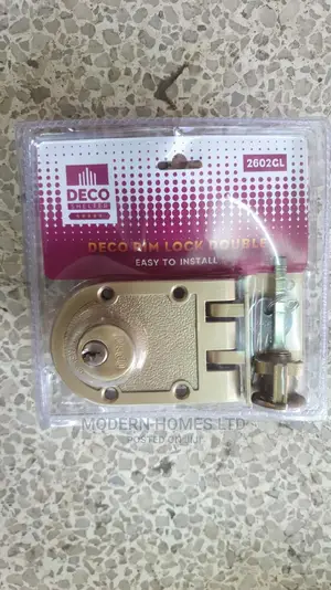 Deco Rim Lock Single - Door Locks