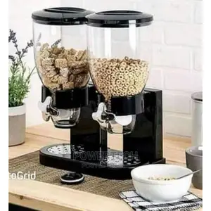 Cerial Dispenser Black and White Instock 999kshs