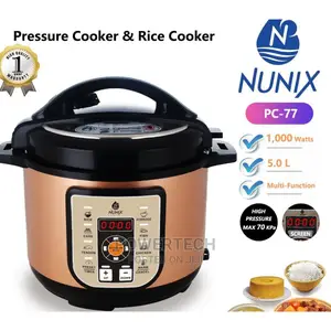 Pc 77 Electric Multifunctional Pressure Cooker 5ltr 4999kshs