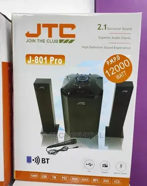 Jtc J-801 Pro 2.1ch Multimedia Speaker System